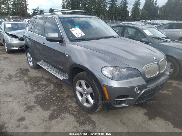 5UXZV4C53BL414168 - 2011 BMW X5 GRAY photo 1