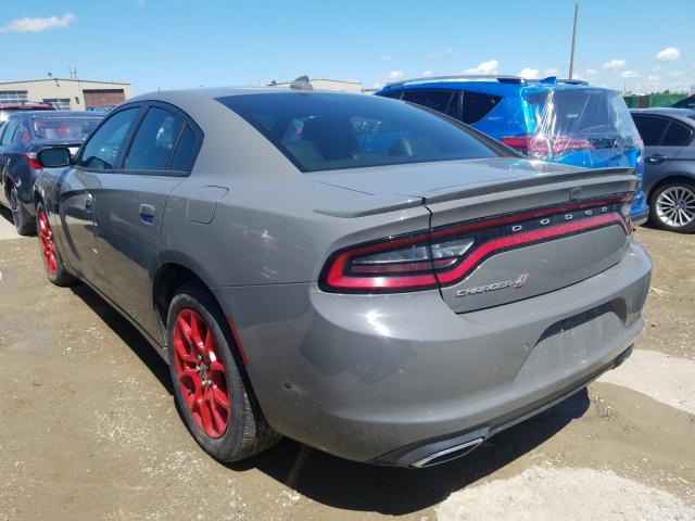 2C3CDXJG0JH203610 - 2018 DODGE CHARGER GT GRAY photo 3