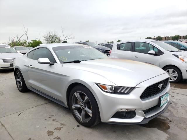 1FA6P8AM0F5338201 - 2015 FORD MUSTANG Silver photo 1