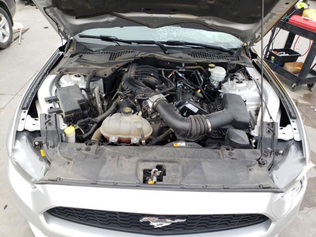 1FA6P8AM0F5338201 - 2015 FORD MUSTANG Silver photo 7