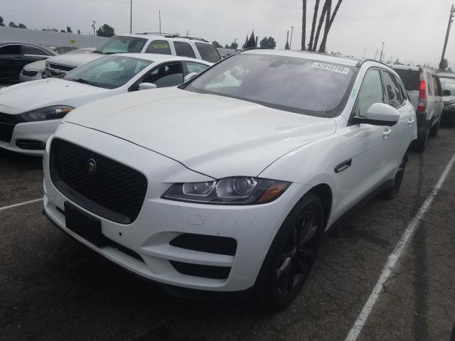 SADCK2GX2KA352262 - 2019 JAGUAR F-PACE PRESTIGE WHITE photo 2