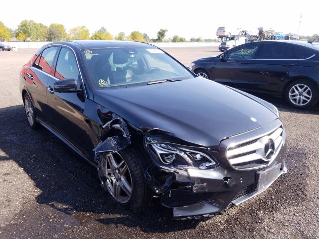 WDDHF8JB4EB041605 - 2014 MERCEDES-BENZ E 350 4MATIC BLACK photo 1