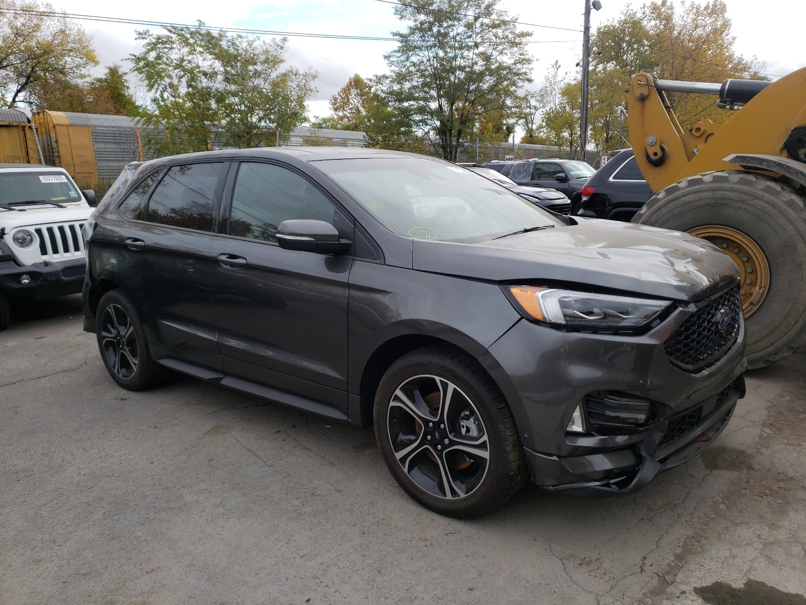 2FMPK4AP6LBA68233 - 2020 FORD EDGE ST GRAY photo 1