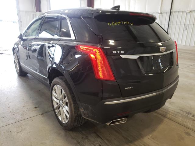 1GYKNFRS0KZ289648 - 2019 CADILLAC XT5 PREMIUM LUXURY Black photo 3