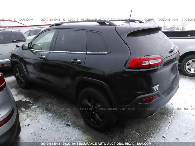 1C4PJMDS7HW582895 - 2017 JEEP CHEROKEE BLACK photo 4