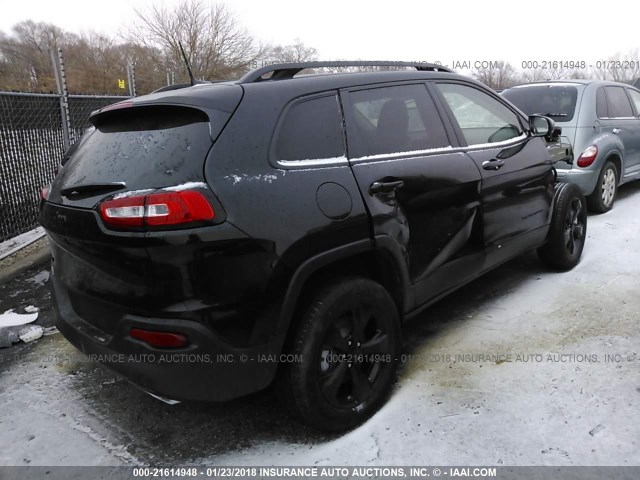 1C4PJMDS7HW582895 - 2017 JEEP CHEROKEE BLACK photo 5