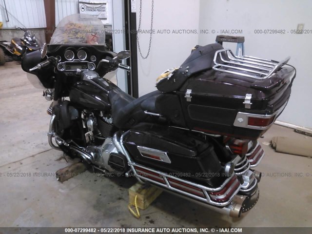 1HD1FCW116Y665468 - 2006 HARLEY-DAVIDSON FLHTCUI BLACK photo 3