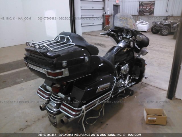 1HD1FCW116Y665468 - 2006 HARLEY-DAVIDSON FLHTCUI BLACK photo 4