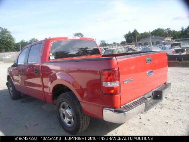 1FTRW12W95FA53734 - 2005 FORD LGT CONVTNL 'F' SUPERCREW RED photo 3