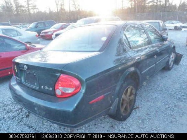 JN1CA31A9YT213884 - 2000 NISSAN MAXIMA GLE/GXE/SE GREEN photo 4