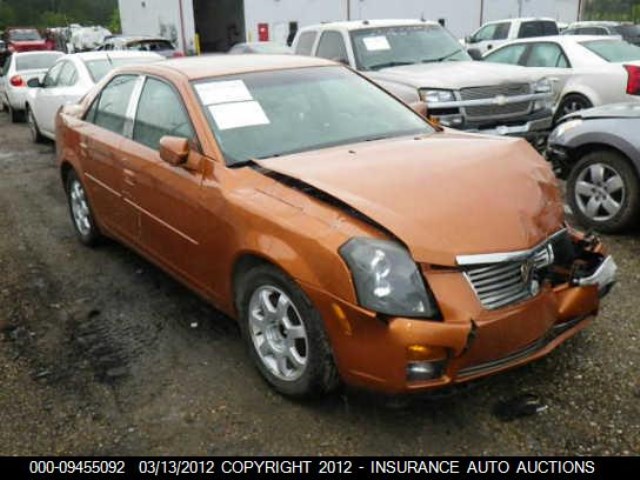 1G6DM57N130155345 - 2003 CADILLAC CTS ORANGE photo 1