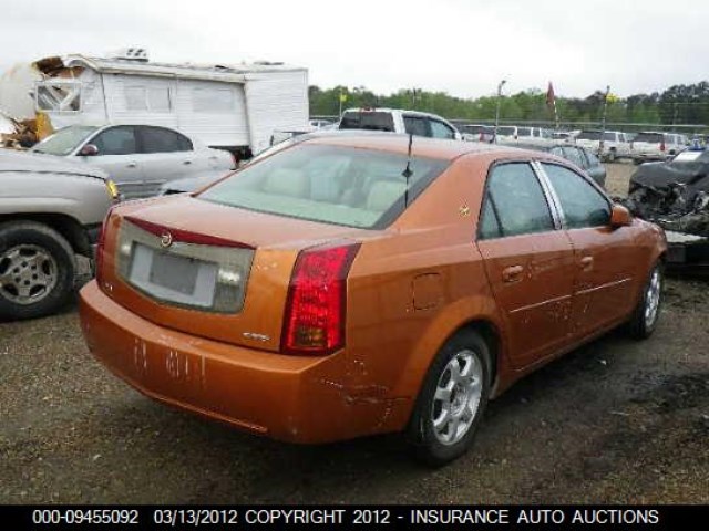 1G6DM57N130155345 - 2003 CADILLAC CTS ORANGE photo 4