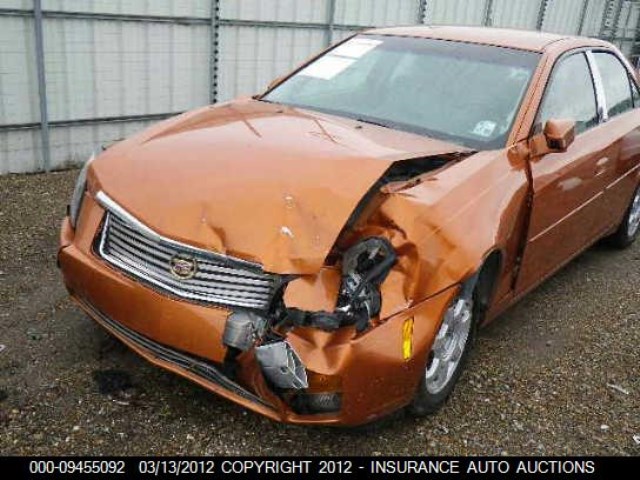 1G6DM57N130155345 - 2003 CADILLAC CTS ORANGE photo 6