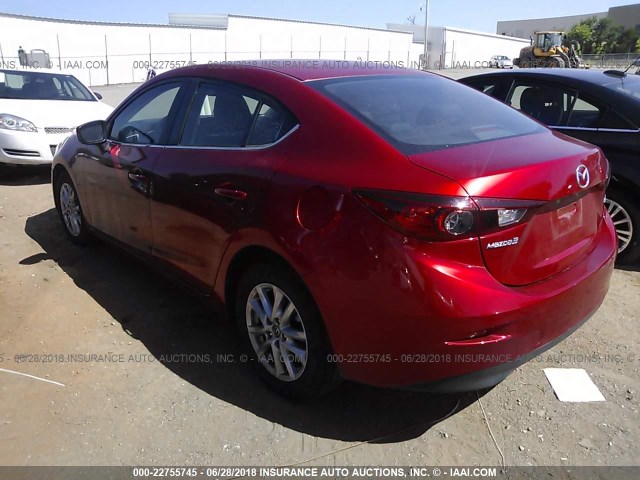 JM1BM1U74G1315656 - 2016 MAZDA 3 RED photo 4